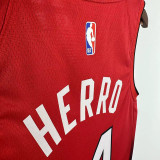 24/25 HEAT HERRO # 14 Red Top Quality Hot Pressing Retro NBA Jersey