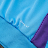 24/25 Argentina Light Blue Hooded  Tracksuit # F609加绒