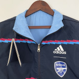 22/23 ARS Royal blue & Blue Double Sided Windbreaker (双面风衣)