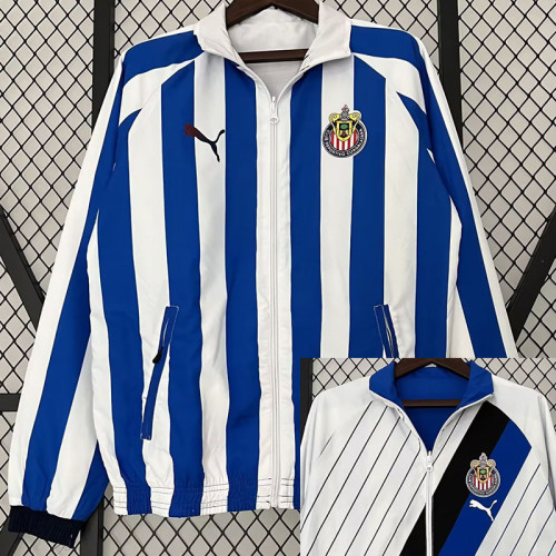 2023 Chivas Blue & White Double Sided Windbreaker (双面风衣)