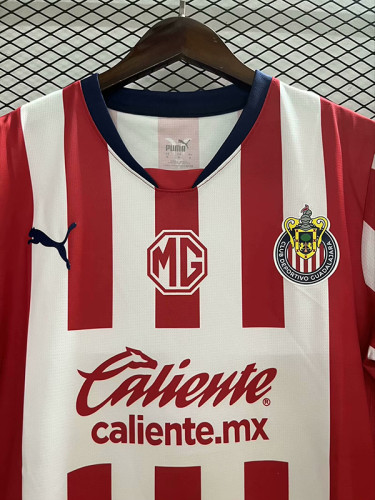 24/25 Chivas Home Fans Soccer Jersey