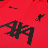 24/25  LIV Red Kids Half Pull Tracksuit  (童装、半拉链)