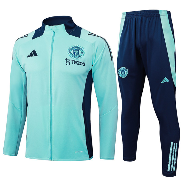 25/26  Man Utd Light Green Jacket Tracksuit #A839