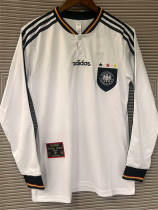 1996 Germany Home Retro Long Sleeve Soccer Jersey 1996 Germany Home Retro Long Sleeve Soccer Jersey