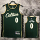 22/23 Celtics TATUM #0 Green City Edition Top Quality Hot Pressing NBA Jersey