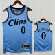 24/25 Clippers WESTBROOK # 0 City Edition Top Quality Hot Pressing NBA Jersey