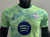 25/26 BAR Light Green Special Edition  Player Version Soccer Jersey