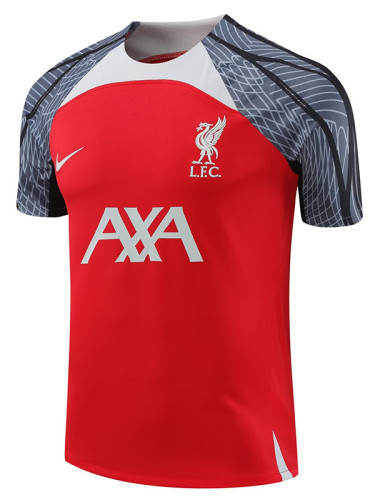 24/25  LIV Red Gray Shoulder  Training Shirts(红色灰肩）