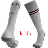 2024  France Away White Kids socks(儿童)