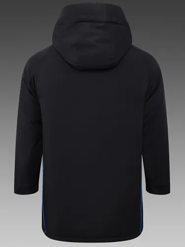 24/25 Cruzeiro Black Hooded Cotton Coat 黑连帽棉衣