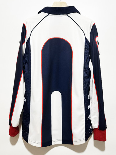 1999/2001 Red Star Belgrade Away Long Sleeve Retro Soccer Jersey(长袖)