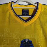 2008 Iron lady（West Ham）  Yellow  Retro Soccer Jersey  （铁娘子）