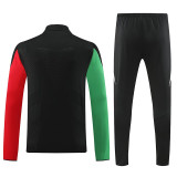 24/25  ARS Black Player Version Half Pull Tracksuit  (球员版黑、半拉链)