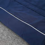 24/25 JUV Royal Blue Hooded Cotton Coat 宝蓝连帽棉衣