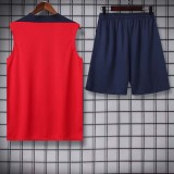 24/25 ATM Red Tank top and shorts suit
