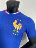 24/25 France Home  Player Version Soccer Jersey