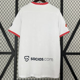 24/25 Sevilla Home Fans Soccer Jersey
