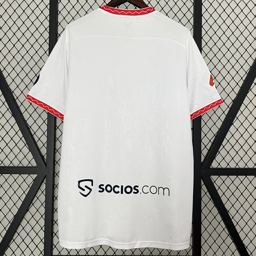 24/25 Sevilla Home Fans Soccer Jersey