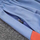 24/25  Cruzeiro Grey Half Pull Tracksuit  (半拉链、B853)