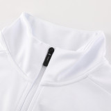 24/25 Marseille White  Jacket Tracksuit 03