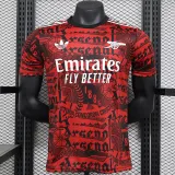 24/25 ARS Red Letter Player Version  Soccer Jersey