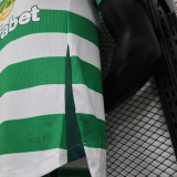 24/25 Celtic Home Player Version Soccer Jersey
