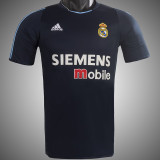 2003/2004 RMA Away Retro Soccer Jersey