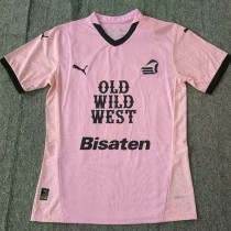 24/25 Palermo pink Fans Soccer Jersey