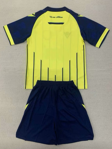 24/25 West Brom Away Kids Soccer Jersey