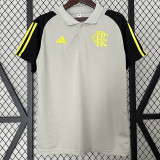 24/25 Flamengo Grey Polo Training shirts（翻领）
