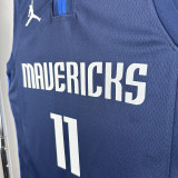 20/21 Dallas Mavericks LRVING #11 Royal Blue Top Quality Hot Pressing NBA Jersey(Trapeze Edition)飞人版