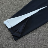 24/25 France Light Blue Half Pull Tracksuit (半拉链)
