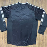 2004/2005 RMA Away Black Long Sleeve Retro Soccer Jersey (长袖)