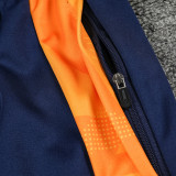 24/25 RMA Royal Blue Kids  Half Pull Tracksuit  (童装、半拉链)