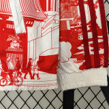 2024 Japan Mangak Black&Red Double sided Windbreaker (双面风衣)