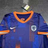 24/25 Netherlands Away Kids Soccer Jersey