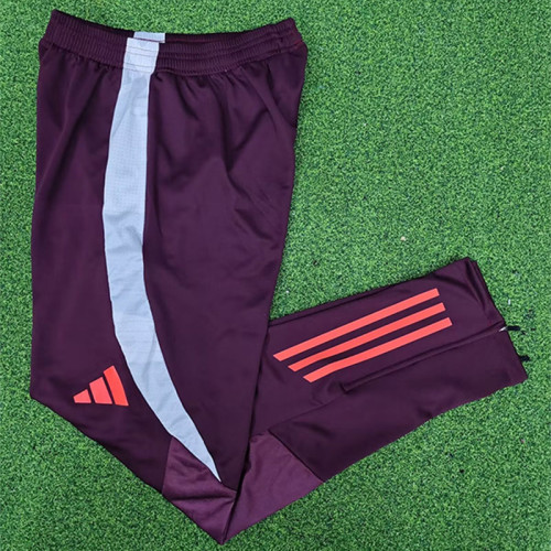 24/25  Bayern Maroon Training Long Pants (Have Pocket)