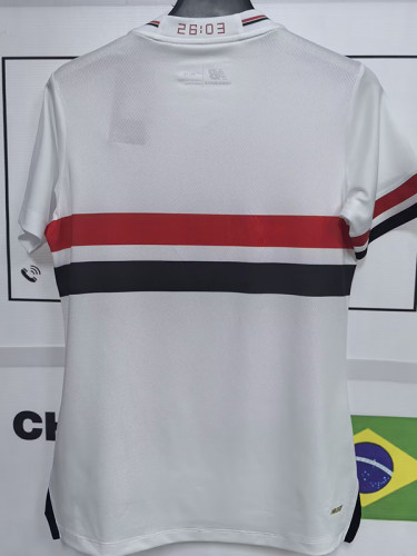 25/26 Sao Paulo  Home Women Soccer Jersey女