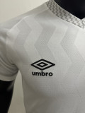 25/26 Santos FC Home Player Version Soccer Jersey(Print All Sponsor)(新全广告、背上NVA~SRTE)