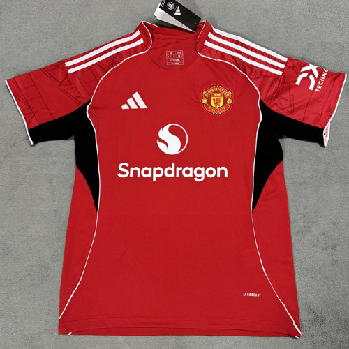 25/26 Man Utd Home Fans Soccer Jersey