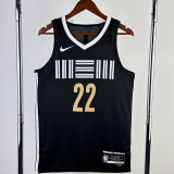 23/24 Grizzlies BANE #22 Black City Edition Top Quality Hot Pressing NBA Jersey