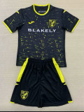 24/25 Norwich Away Kids Soccer Jersey