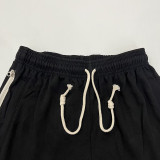 24/25 New NK Black Cotton zipper shorts(M11、口带拉链、全棉)