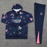 24/25 PSG Sapphire Blue Graffiti Hooded  Tracksuit