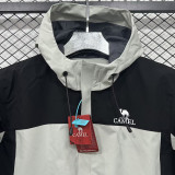 24/25 F705 CAMEL Black &White Single Layer Hooded Windbreaker (连帽）