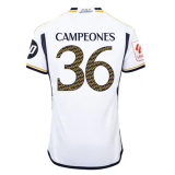 23/24 RMA Home 1:1 Fans Soccer Jersey