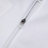25/26  Inter Miami White Kids Half Pull Tracksuit #E2529 (半拉链)