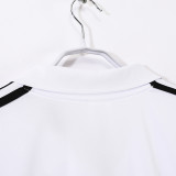 2002/2003 RMA Home  Long Sleeve  Retro Soccer Jersey 欧冠版