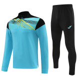 24/25 JO Lake Blue Half Zipper Sportswear # 810  湖蓝(半拉链)