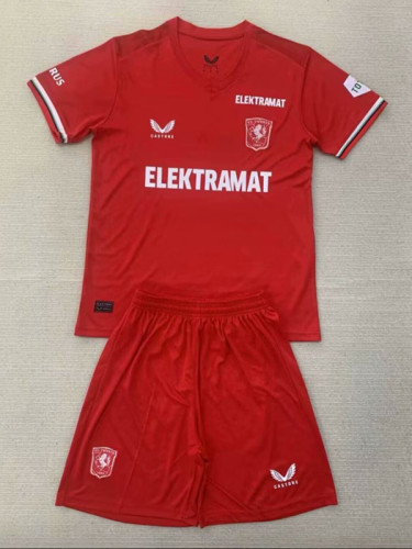 24/25 FC Twente  Home  Fans Soccer Jersey(成人）